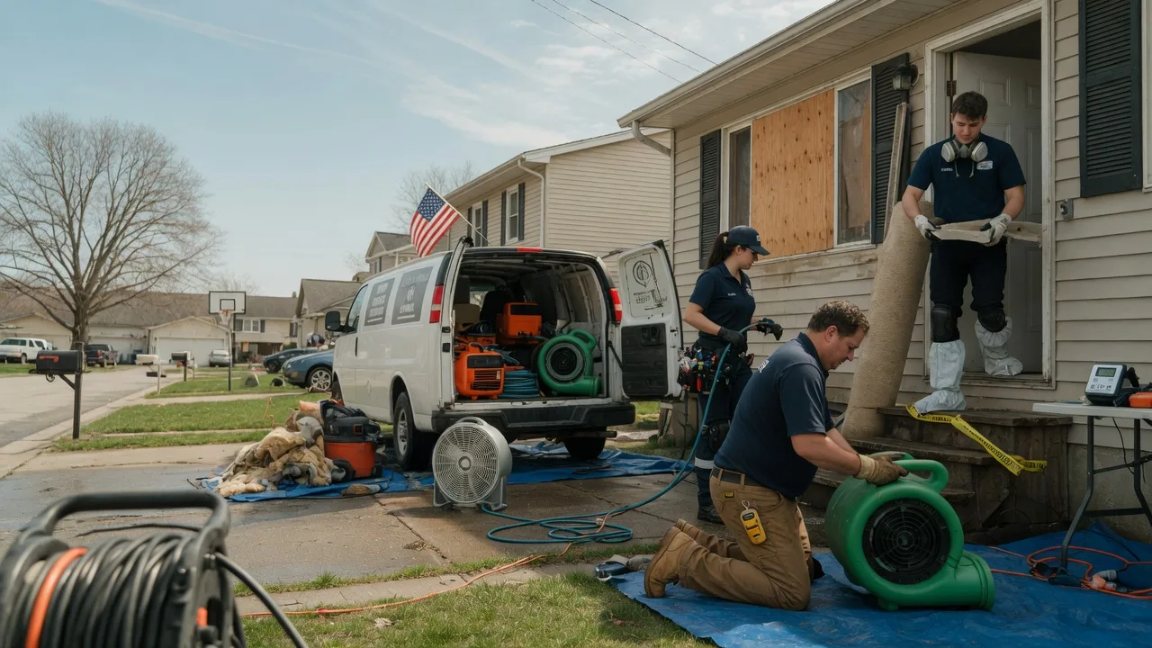 Water Damage Restoration in South Shore, SD near me